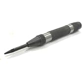 Buyohlic Automatic Center Punch with Replaceable Hardened Steel Tip (Medium Duty)
