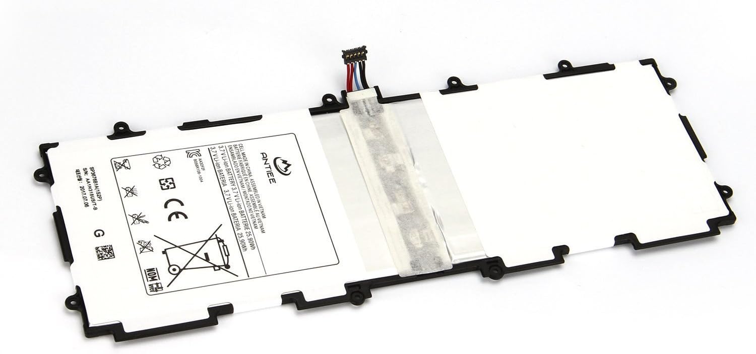 ANTIEE SP3676B1A(1S2P) Battery Replacement for Samsung Galaxy Tab 2 10.1 Series Tablet GT-P7510 GT-7511 GT-N8010 GT-P5100 GT-P5110 GT-N8000 GT-P5113 P7500 N8013 3.7V 7000mAh With Tools - Image 3