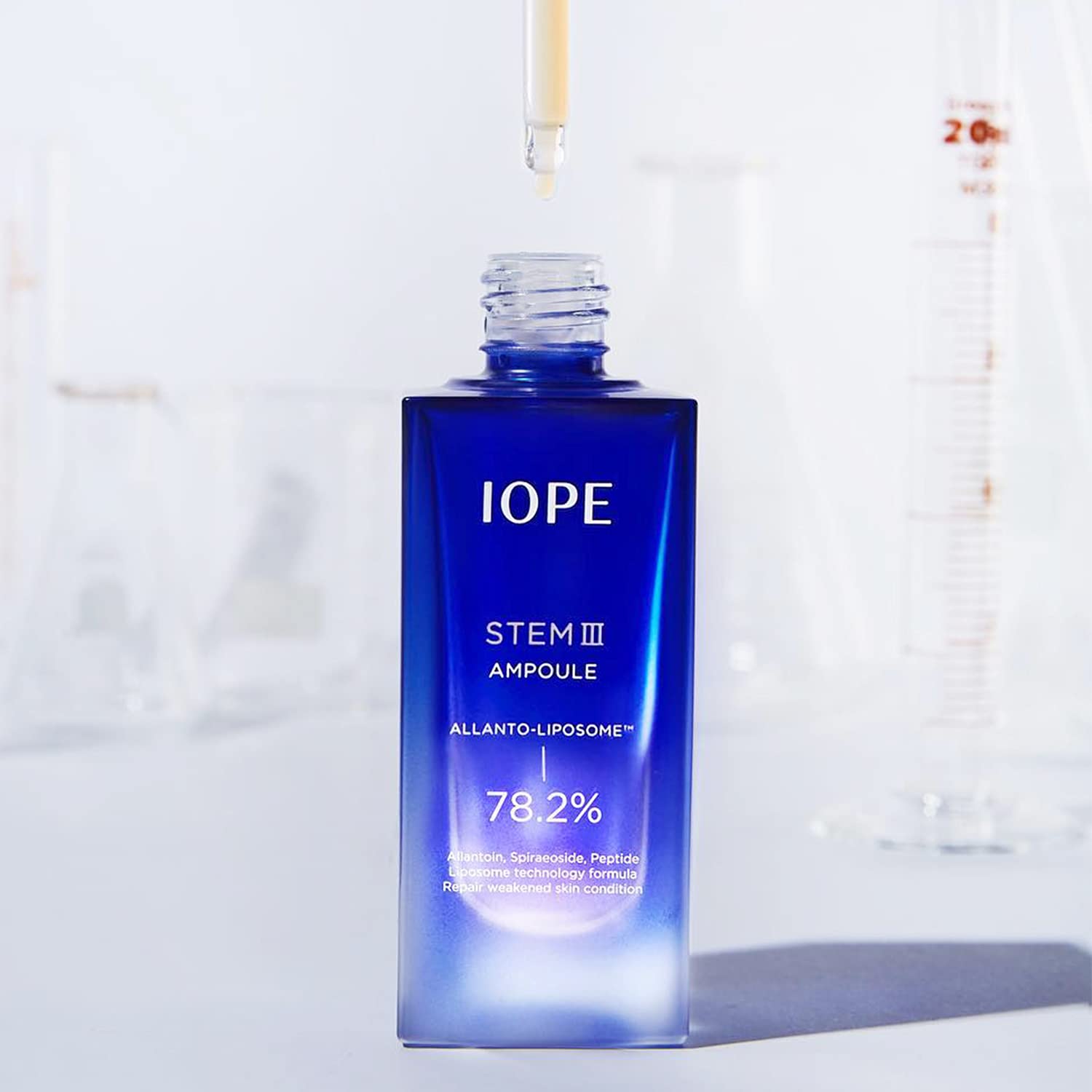 IOPE STEM III Face Serum, Intense Anti-aging For Fine Lines, Daily Skin Care for Brightening, Hydrating, Firming - Dermatologically Tested, 1.01 Fl Oz.