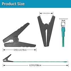 Minidodoca Portable Ground Rod with 6.5ft 12AWG UL