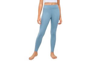 CRZ YOGA Girls Butterluxe Full Length Athletic Leggings - Kids High Waist Lounge Pants Girls Active Dance Running Yoga Tights