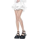 Benefeet Sox Womens Girls Sheer Tights Soft Nylon Pantyhose Sexy High Waist Mesh Stockings Cosplay Party Lolita Tights Gifts