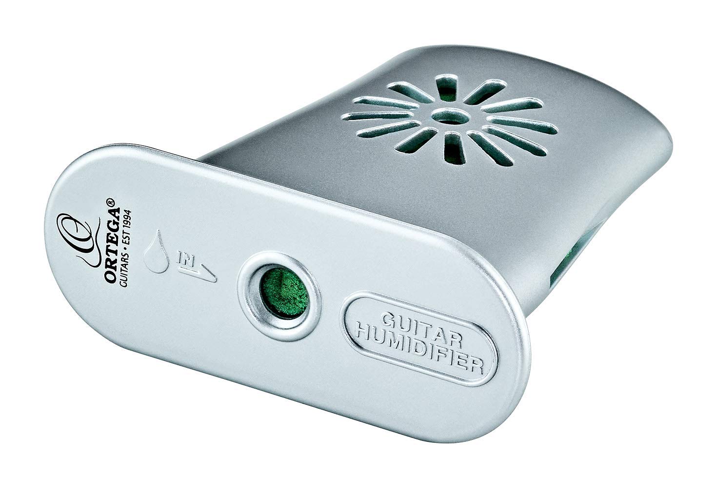 ORTEGA Acoustic Guitar Humidifier HUMIGT-SV silver, incl. sponge and syringe