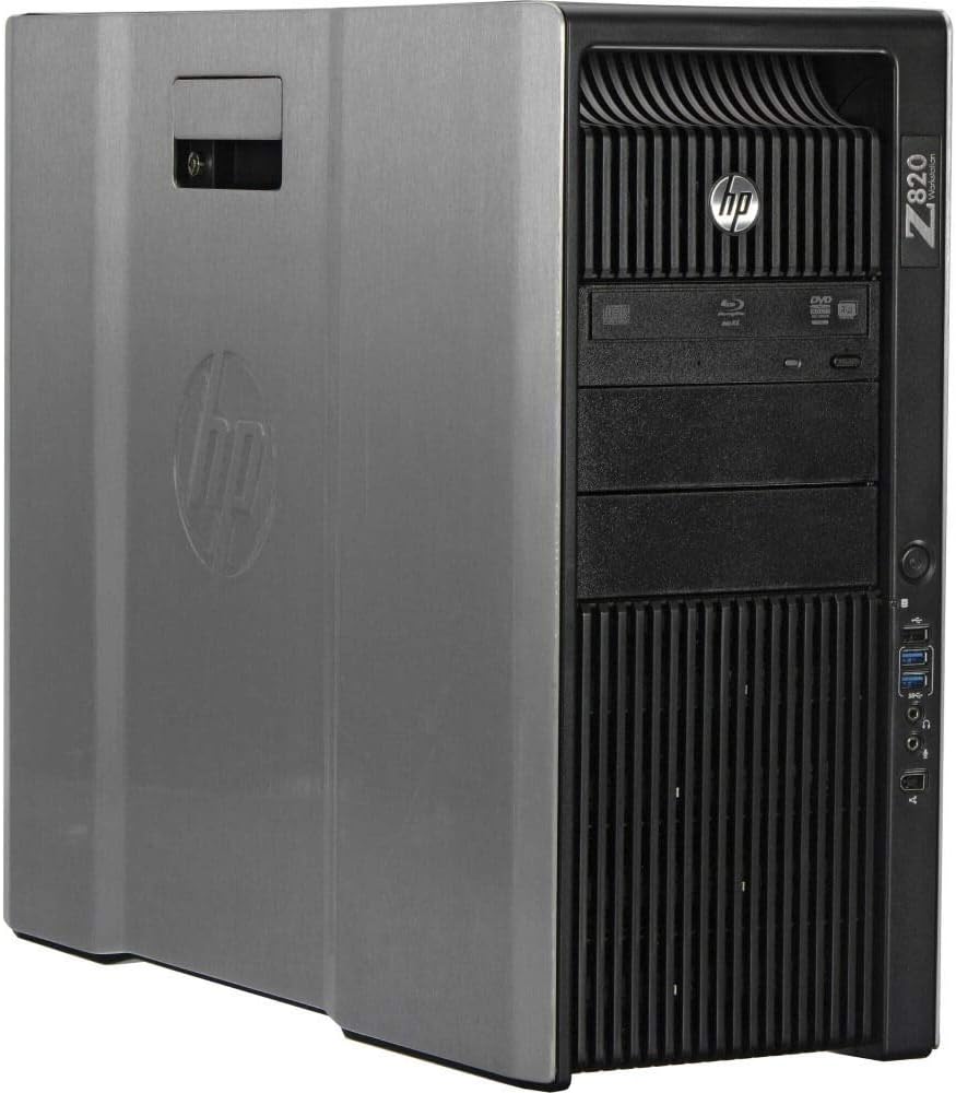 HP Z820 PTC Creo Workstation E5-2687w V2 8 Cores 3.4Ghz 128GB 1TB M.2 SSD 2TB K6000 Win 10 (Renewed)