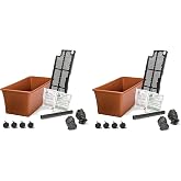 EarthBox Garden Kit,Terracotta (Pack of 2, Standard)