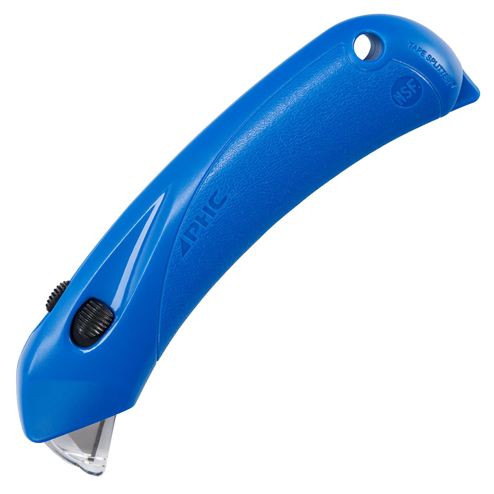 Photo 1 of Pacific Handy Cutter RSC-432 Restaurant Safety Cutter with Auto-Locking Safety Hood, Disposable, Food-Safe NSF Certified Safety Box Cutter