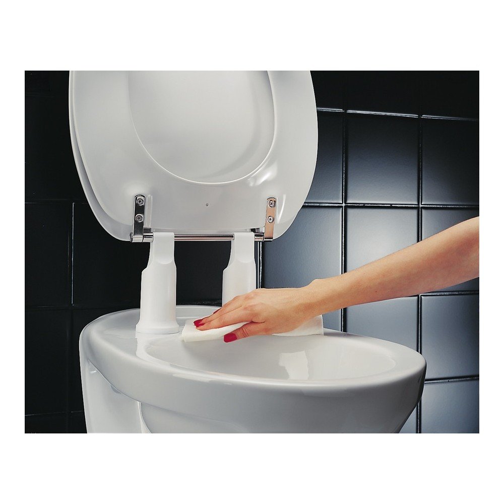 Pressalit Toilet Seat Dania With Cover, 100 MM Raised With