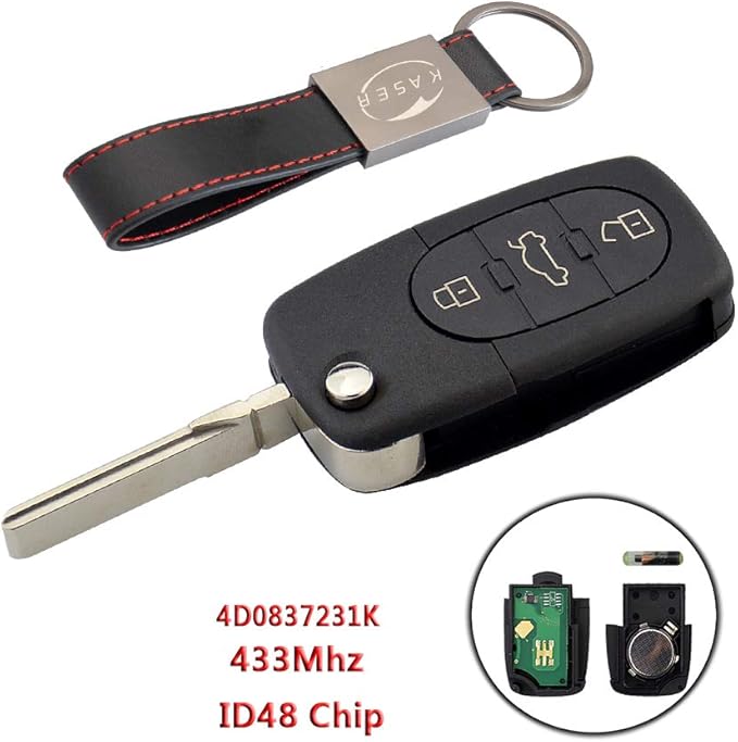 Remote control key audi