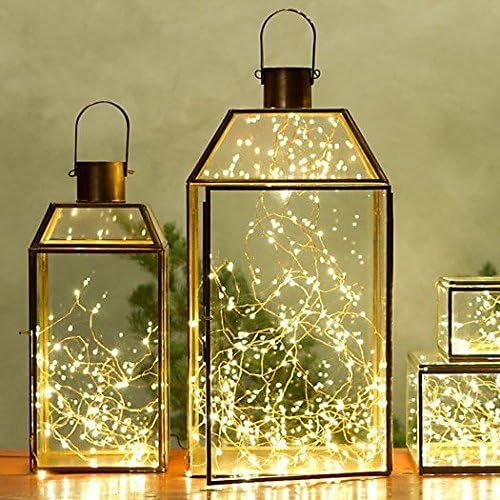 LED SopoTek 10ft 30 LEDS Starry Lights Fairy Lights Copper LED Lights Strings AA Battery Powered Ultra Thin String Wire(30 Leds Warm white Battery not included)