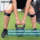 Bodyprox Patella Tendon Knee Strap 2 Pack – Adjustable Support Brace view 5