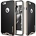 iPhone 6 Case, Caseology® [Envoy Series] Premium Leather Bumper Cover [Carbon Fiber Black] [Leather Bound] for Apple iPhone 6 (2014) & iPhone 6S (2015) - Carbon Fiber Black