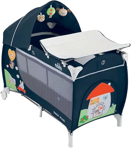 travel cot with changing mat