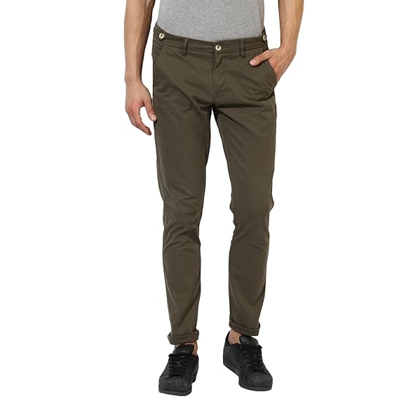 olive chino men