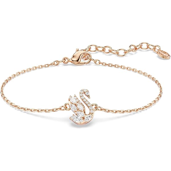 Amazon.com: Swarovski Crystal Authentic Swan Lake Bangle, White