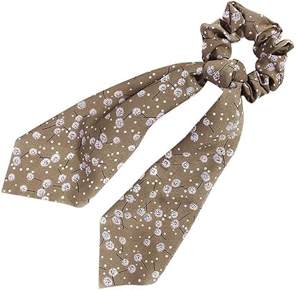 Amazon Com Shotbow Super Soft Fabric Bowknot Scarf Scrunchies