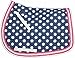 Equine Couture Emma Saddle Pad Navy/Pink