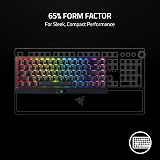 Razer BlackWidow V3 Mini HyperSpeed Wireless 65% Keyboard Yellow Switch view 2