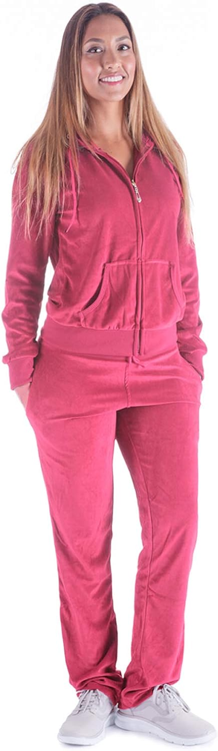 ladies velour leisure suits
