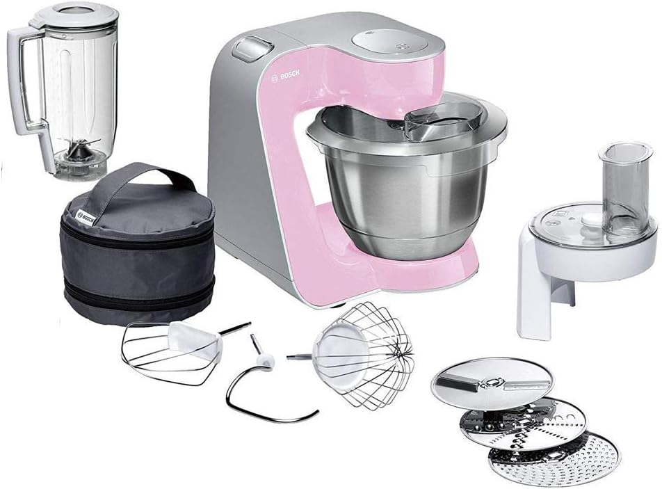 Bosch MUM58K20 Macchina da Cucina 3,9 L, Acciaio inossidabile, Argento
