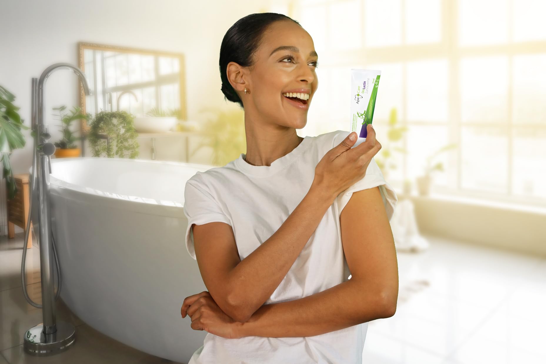 ApaCare OraLactin Zahncreme, 3×75 ml Zahnpasta mit Hydroxylapatit (flüssiger Zahnschmelz), Fluorid & probiotischen Inhaltsstoffen, für Remineralisierung, Pflege empfindlicher Zähne, ohne Titandioxid 8