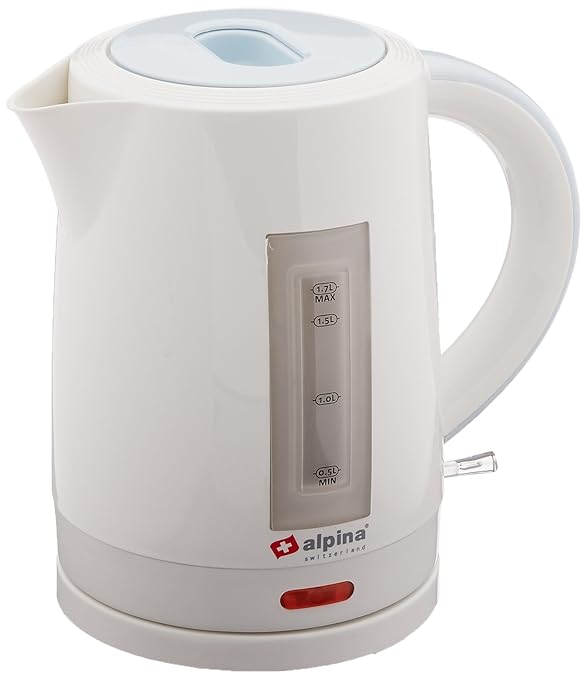 Alpina SF805 Automatic 220V Cordless Electric Hot Water Kettle, 1.7 L