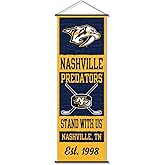 Nashville Predators Banner and Scroll Sign