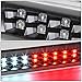 Auto Dynasty Dual Row Full LED Black Housing 3rd Third Tail Brake Light Cargo Lamp Compatible with Chevy Colorado GMC Canyon 04-12