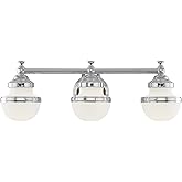 Livex Lighting 5713-05 Oldwick 3 Polished Chrome Bath Light, 24 x 7.25 x 8.25
