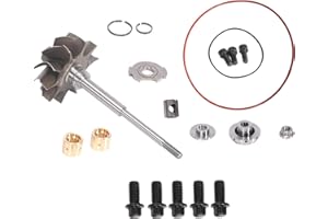 BENERAY Turbo 10 Blade Turbine Wheel Rebuild Kit fits for Ford for Powerstroke 6.0L Diesel GT3782VA Turbo 2005-2007