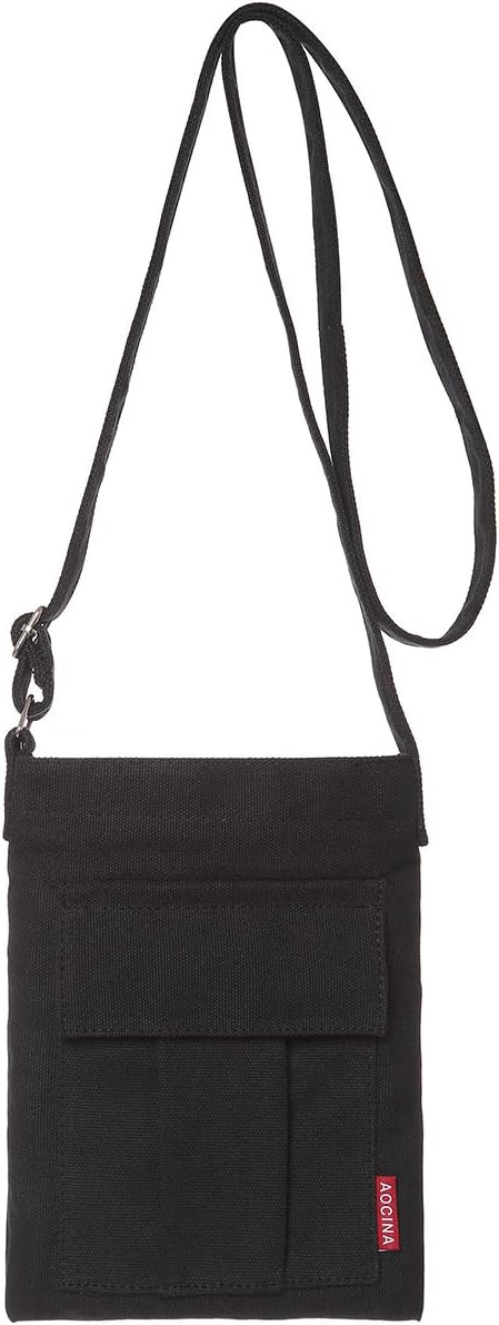 AOCINA Small Crossbody Purse Bags Canvas Mini Shoulder Handbag For Women