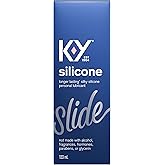 K-Y® Silicone, Personal Lubricant, Silicone Lube, 133g