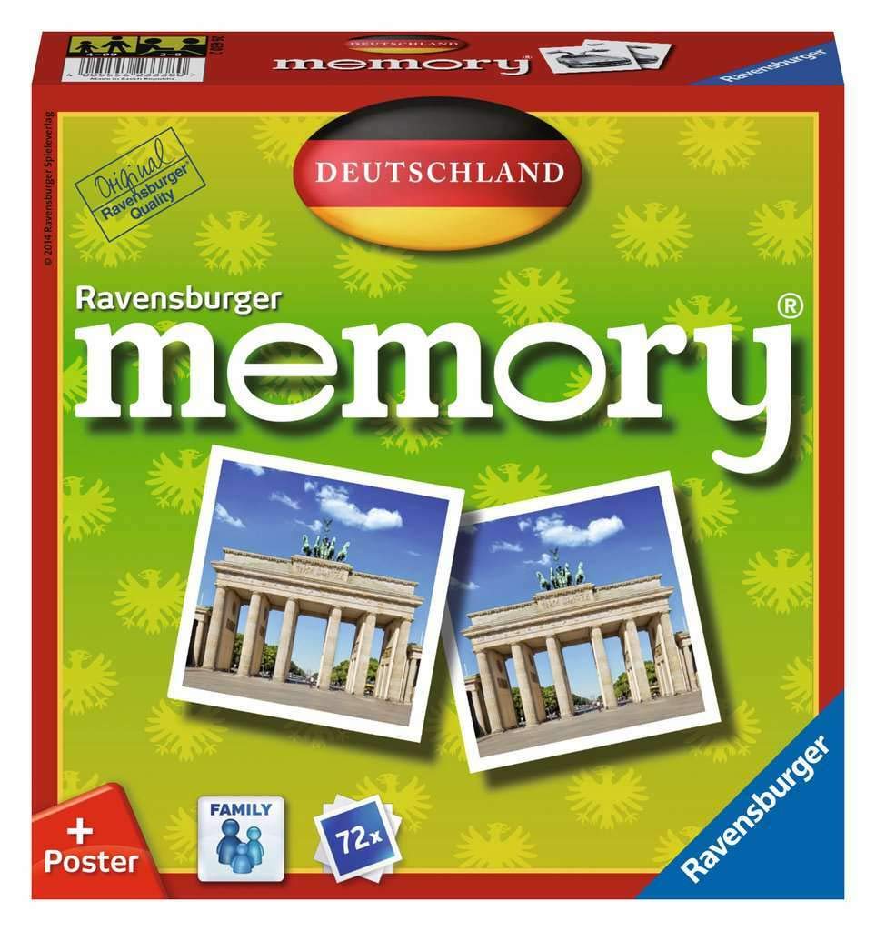 Ravensburger 26630 2 "Germany Memory Game