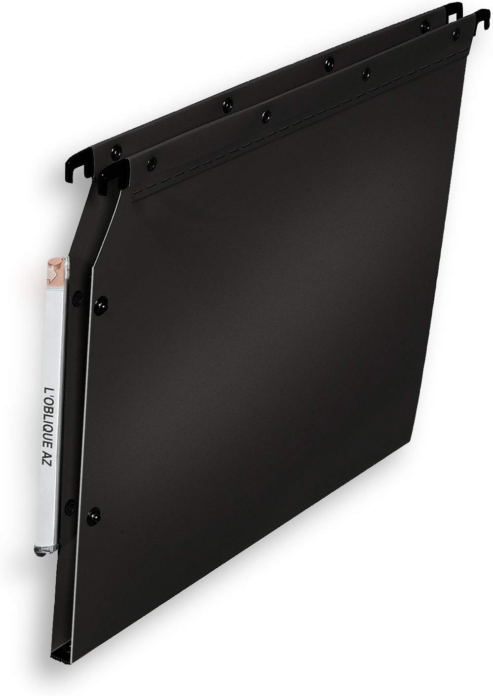 Elba Ultimate PP Suspension Files for Cabinet 15 mm Base Opaque Polypropylene Pack of 10 Black