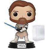 Star Wars: Clone Wars - Obi Wan Kenobi Funko Pop! Vinyl Figure (Includes Compatible Pop Box Protector Case)