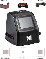 KODAK Mini Digital Film & Slide Scanner 22MP 2.4" LCD Includes Adapters view 9