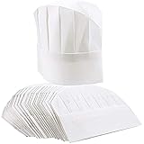 Juvale 24 Pack Chef Hats for Kids, Adults - Bulk