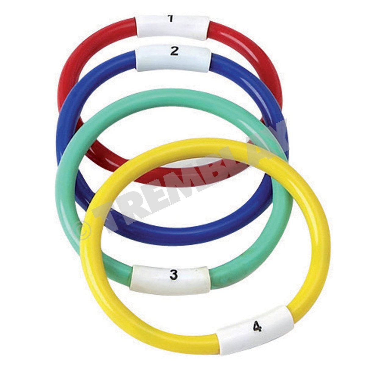 Lot de 4 anneaux lestés Tremblay