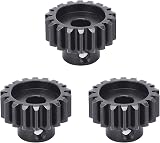 Keenso 18T Steel Pinion Motor Gear 8mm Shaft for RC Car Racing Maintenance view 7