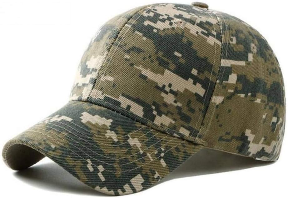 oooyaa Man's Women's Army Camouflage Hat Hiking Baseball Cap Hunting Fishing Desert Hat