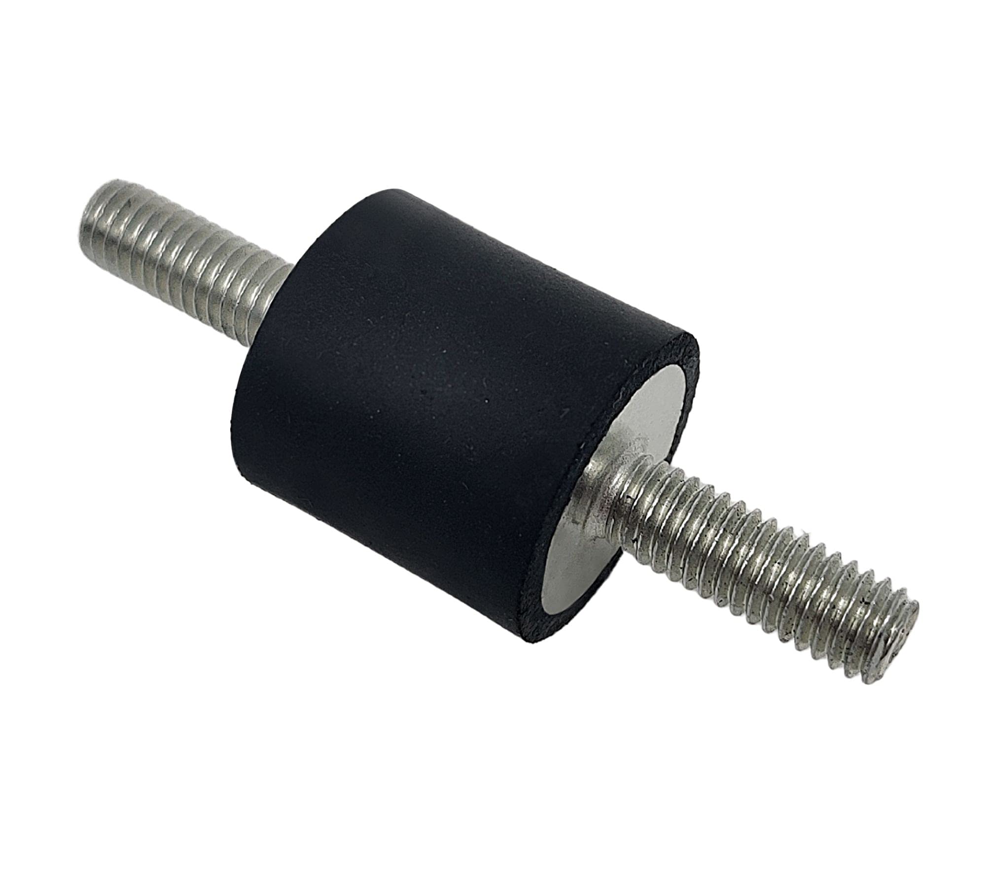 DOJA Industrial | Air Conditioner Shock Absorber | Thread-Thread M4 15x15 | Pack 4 | Air Conditioning Shock Mount | Anti Vibration Pads | Air Pump Cushion Pad Rubber | Air Conditioners Mounts Split