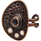 Montana West Rustic Couture's Bohemian Turquoise Cuff Ring for Women Cowgirl