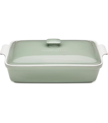 Set De 2 Casseroles Vintage Avec Couvercles - Jaune/Vert - Poterie - Occasion
