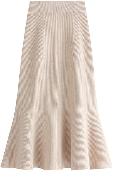 sweater knit maxi skirt