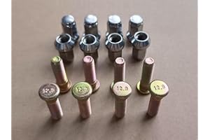 WANTONE RACING 85-1096 Wheel Stud 7518378 and Nut Kit Replacement for Polaris Sportsman 570 SP 2015-2025 ATV Front Rear, Ranger 700 800 570 utv RZR 900