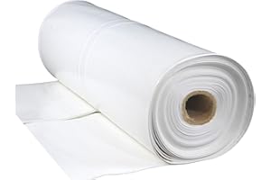 COMPLETE PACKAGING PRODUCTS CPP 26’ x 100’, 7 Mil White Industrial Shrink Wrap - Boat Shrink Wrap for Winterization & Transportation - Puncture/Tear- Resistant & Waterproof High-Strength Plastic Wrap with UV & Weather Protection