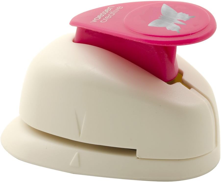 Vaessen Creative 21436-032 Craft Paper Punch Small, Butterfly, for DIY Projects, Scrapbooking and Card Making, Metal, Multi-Colour, S - Image 3