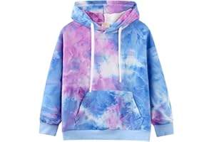 Julerwoo Toddler Girls Cotton Rainbow Sweatshirt Zip Up Hoodie Unicorn Dinosaur Pullover Sweatshirt Tops 2-12 Years