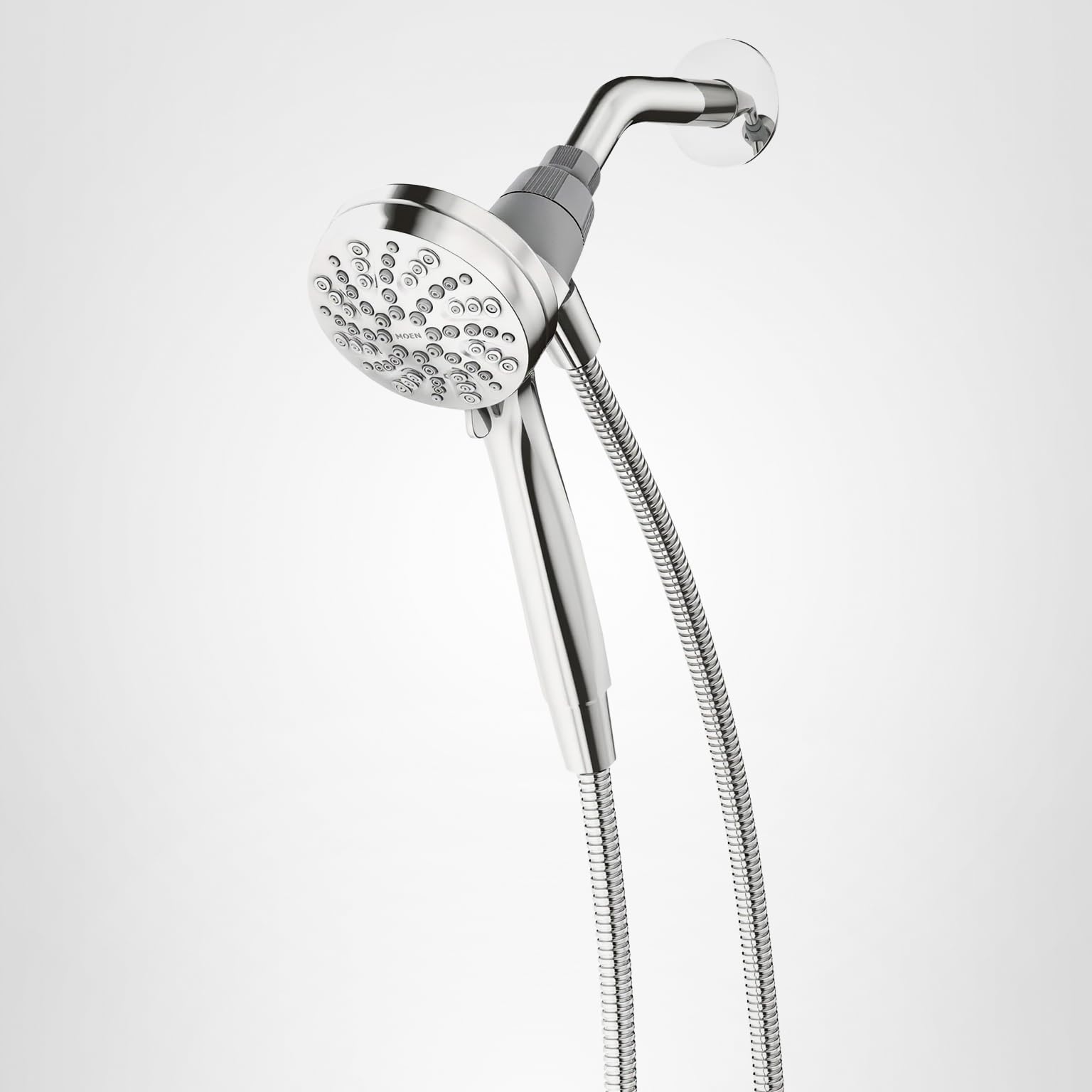 Moen Engage Magnetix Shower Head with Handheld Sprayer, 6 Handheld Shower Head Spray Functions, Chrome Finish, 26100EP