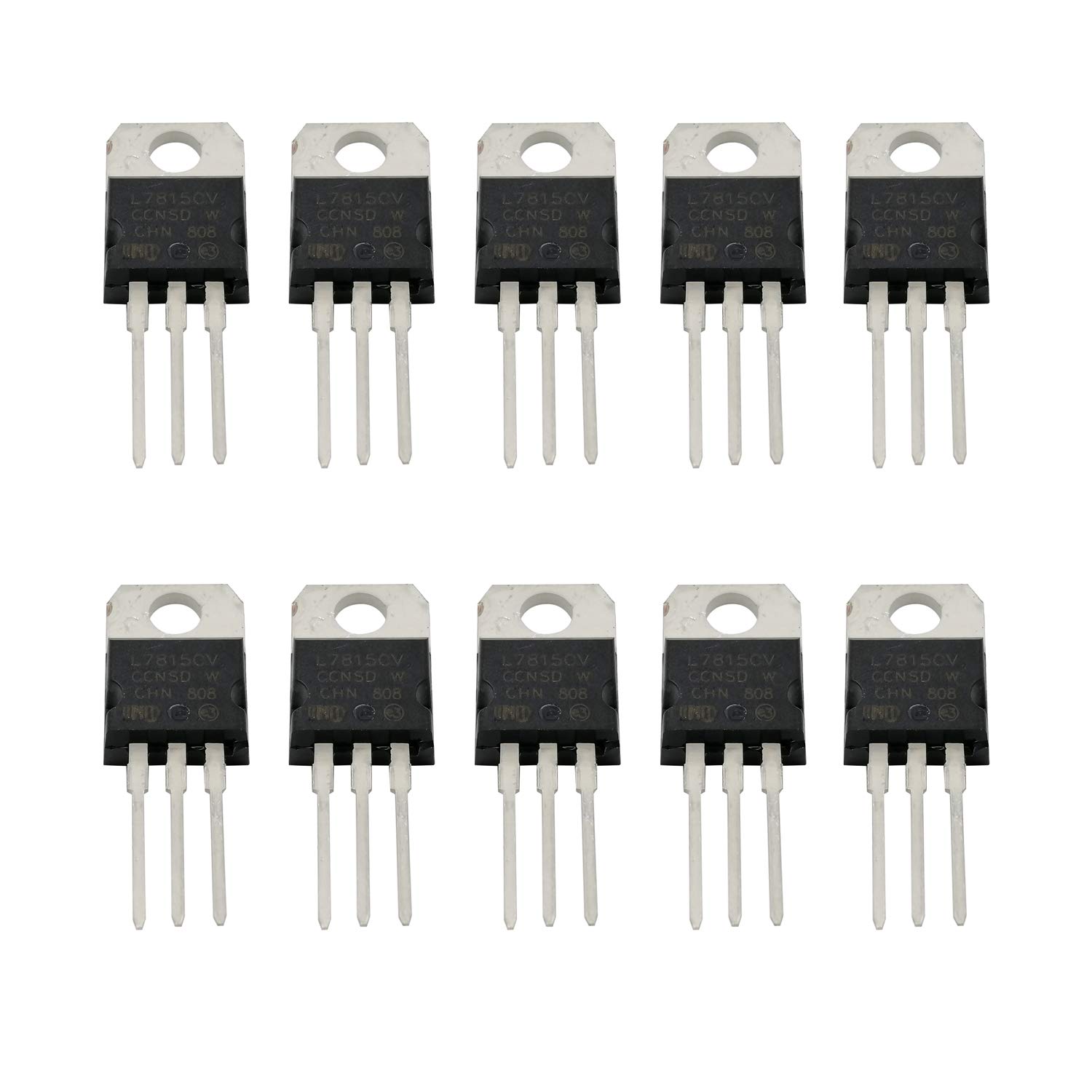 10PCS L7815CV L7815 1.5A 15V Three Terminal Voltage Regulator TO-220 Transistor