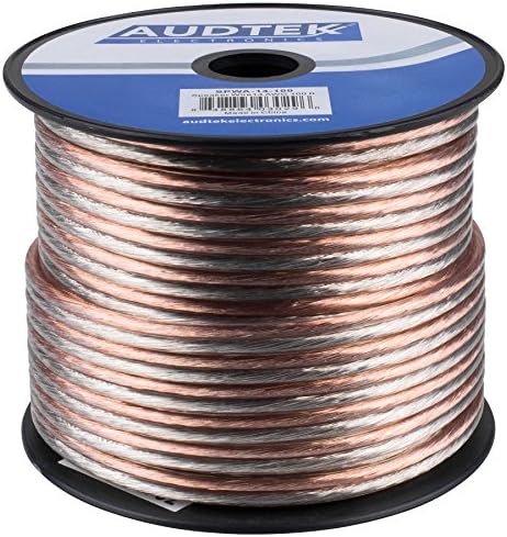 Audtek 14 AWG Speaker Wire 100 ft. Spool